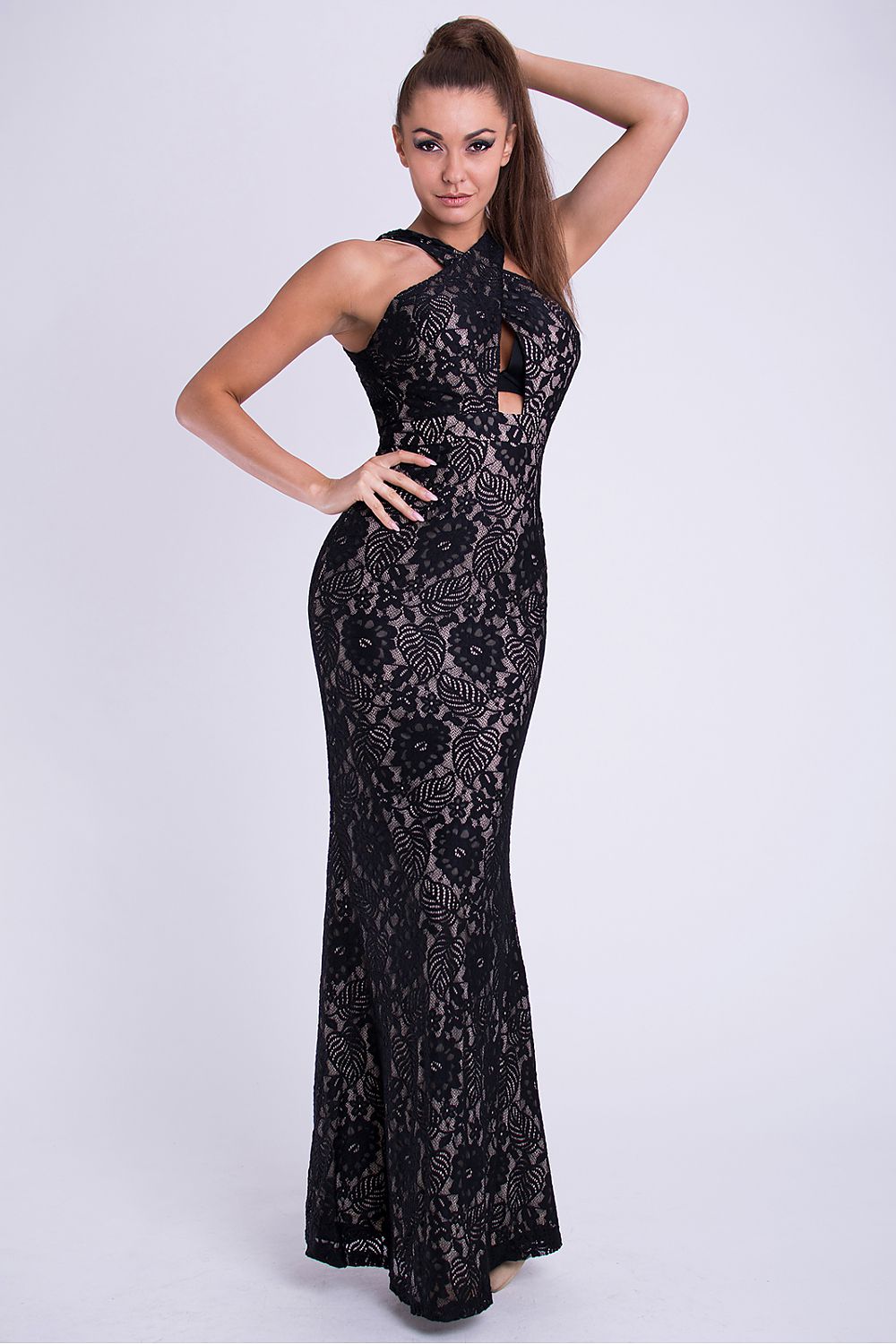 Long dress model 69403